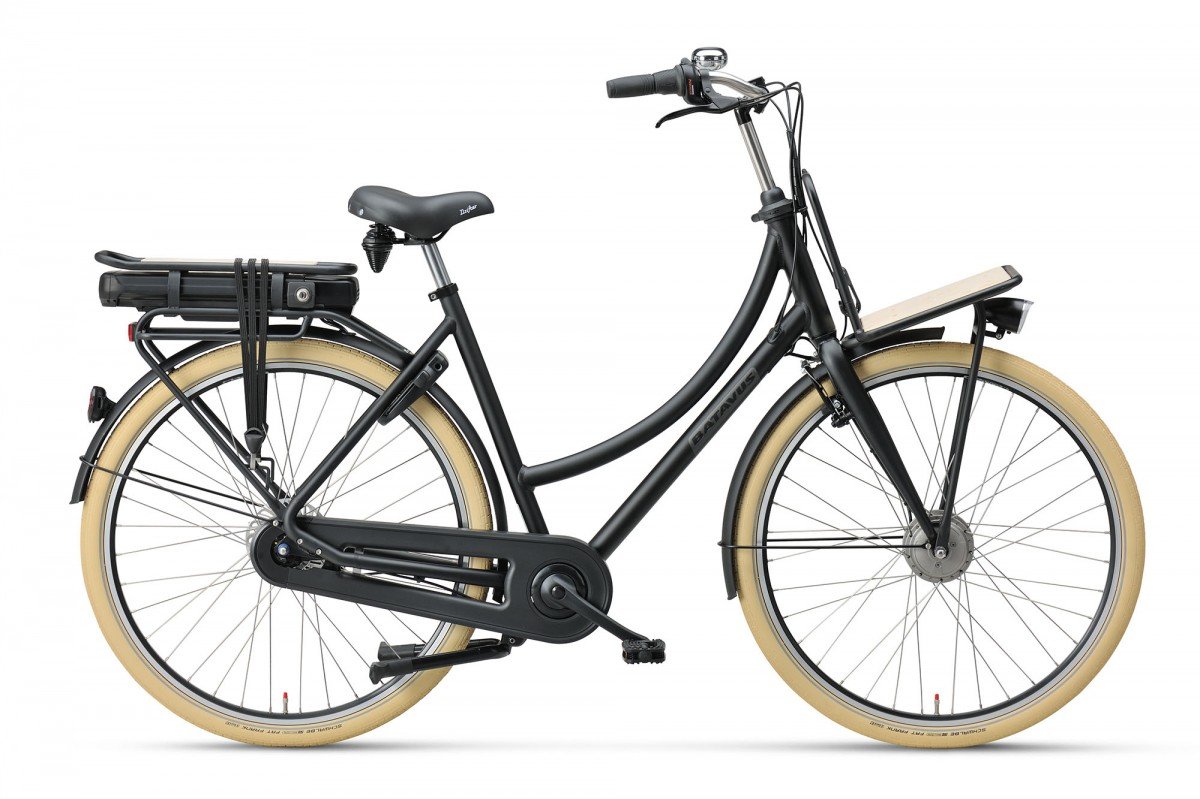 BATAVUS PACKD E-go® Dames Zwart Mat 61cm 2025