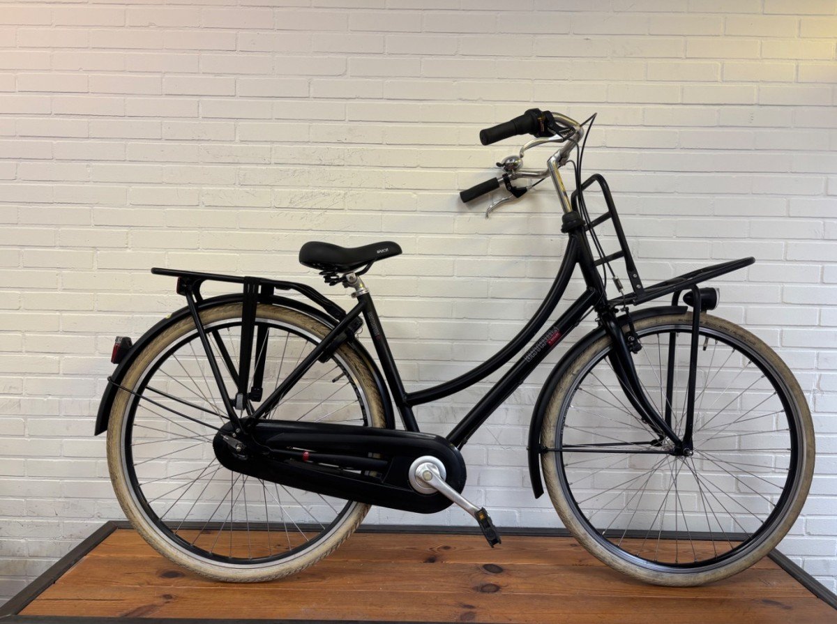 Batavus X-posire Dames mat zwart 50cm 2019