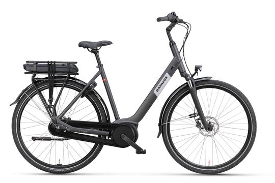 BATAVUS Altura E-Go CP Plus N7 Dames Zwart Mat 56cm 2025