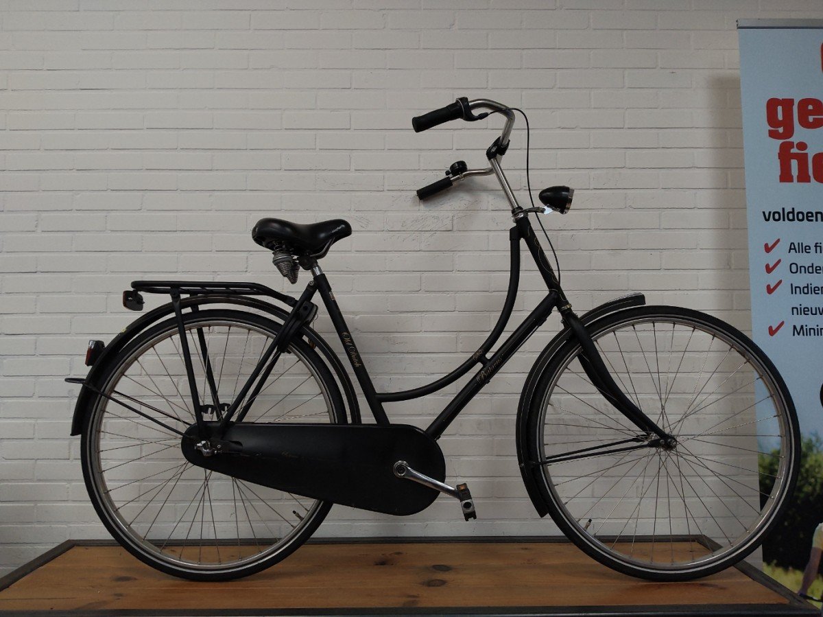 Batavus Old dutch Dames Mat zwart 56cm 2014