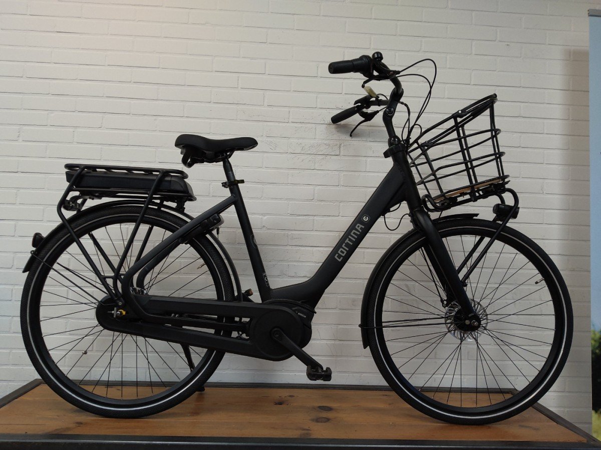 CORTINA E-Common Dames Jet Black Matt 57cm 2022
