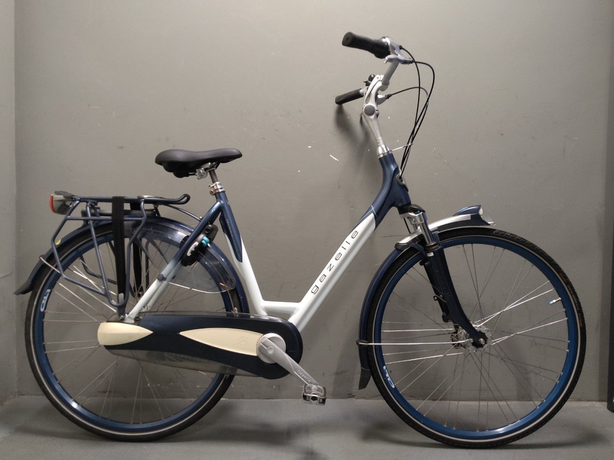 Gazelle Montreux LTD Dames Blauw 53cm 2015