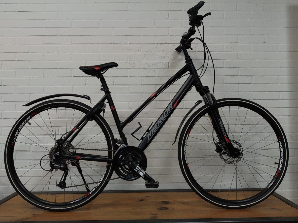 Merida Cross Way 40 Dames Zwart 54cm 2020