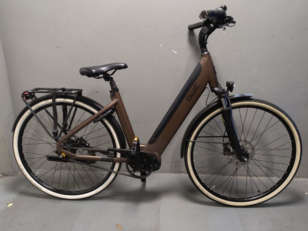 Qwic Premium I I-mn7+ Belt Dames Charcoal Black 54cm 2020