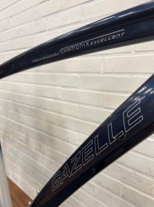 Gazelle Chamonix C7, Blauw Zilver 