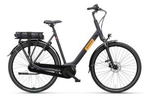 BATAVUS Altura E-Go N7 LAGEINSTAP Zwart 56cm 2024