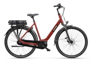 BATAVUS Altura E-Go Plus N7 Lageinstap Rood Bruin Glans 61cm 2024