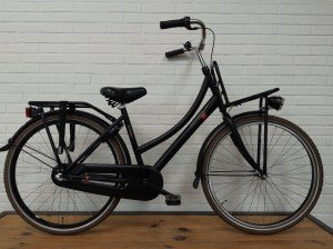 BATAVUS CNCTD. 26 inch Meisjes Zwart Mat 43cm 2022