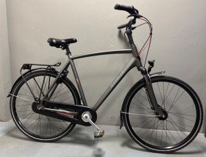 Gazelle Vento Heren Mat Grijs 61cm 2020