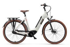 BATAVUS Altura E-Go PT Power Dames Lichtgrijs Mat 61cm 2025