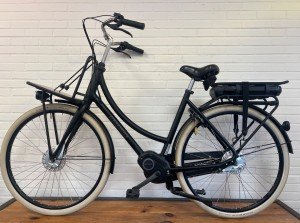 BATAVUS PACKD E-go® Plus Dames Zwart Mat 55cm 2021