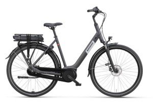 BATAVUS Altura E-Go CP Plus N7 Dames Zwart Mat 56cm 2025
