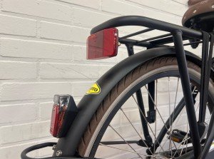 CORTINA U4 Transport Mini Meisjes Jet Black Matt 42cm 2024