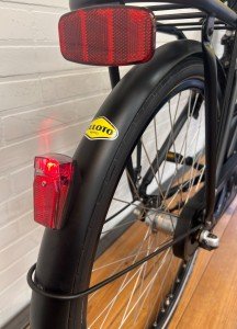 BATAVUS Packd 3 Dames Zwart Mat 49cm 2023