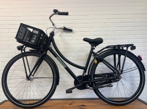 BATAVUS Packd 3 Dames Zwart Mat 49cm 2023