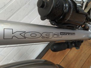 Koga-Miyata Distance Heren zwart silver 60cm 2013