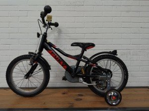 Puky LX 16 Jongens Mat zwart 32cm 2020